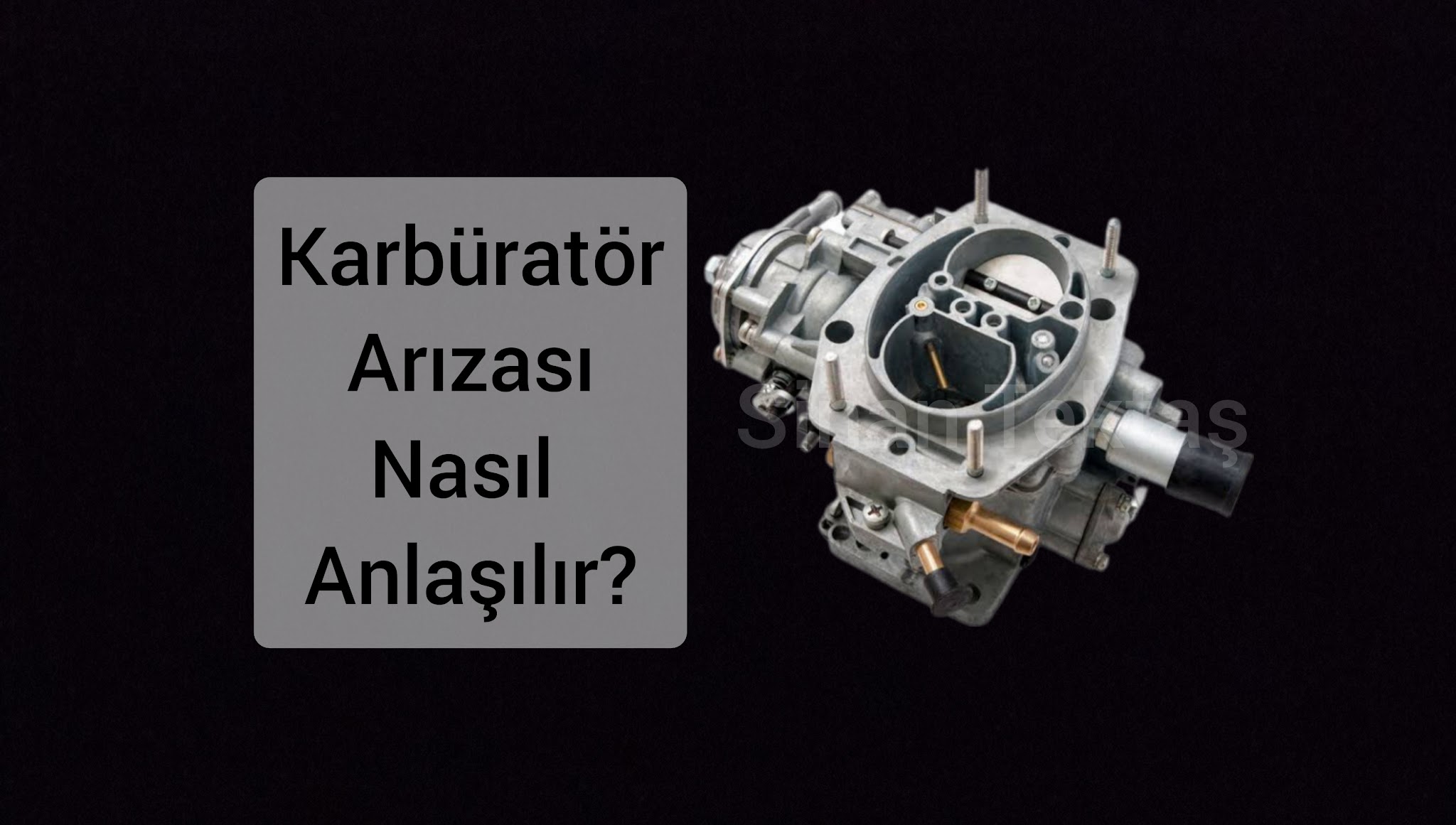 Elektronik ateşlemenin olmadığı araçlarda, yakıt sistemi karbüratör tarafından düzenlenir.   Karbüratör otomatik olarak hava ve benzinin karışım oranını düzenli olarak ayarlar.   Karbüratör sayesinde araç düzgün bir şekilde çalışır. Motorun çalışması için yakıtın 15 katı kadar karbüratöre hava girmesi gerekir.
