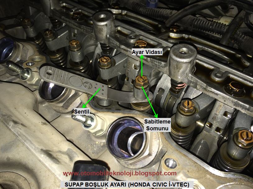 Supap Ayarı Nasıl Yapılır? Supap Boşluğu Kontrolü Nasıl Yapılır?