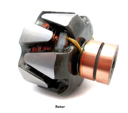 Alternatör Rotoru Nedir? Rotorun Elektriksel Kontrolleri (Kopukluk-Kısa Devre-Şasiye Kaçak)