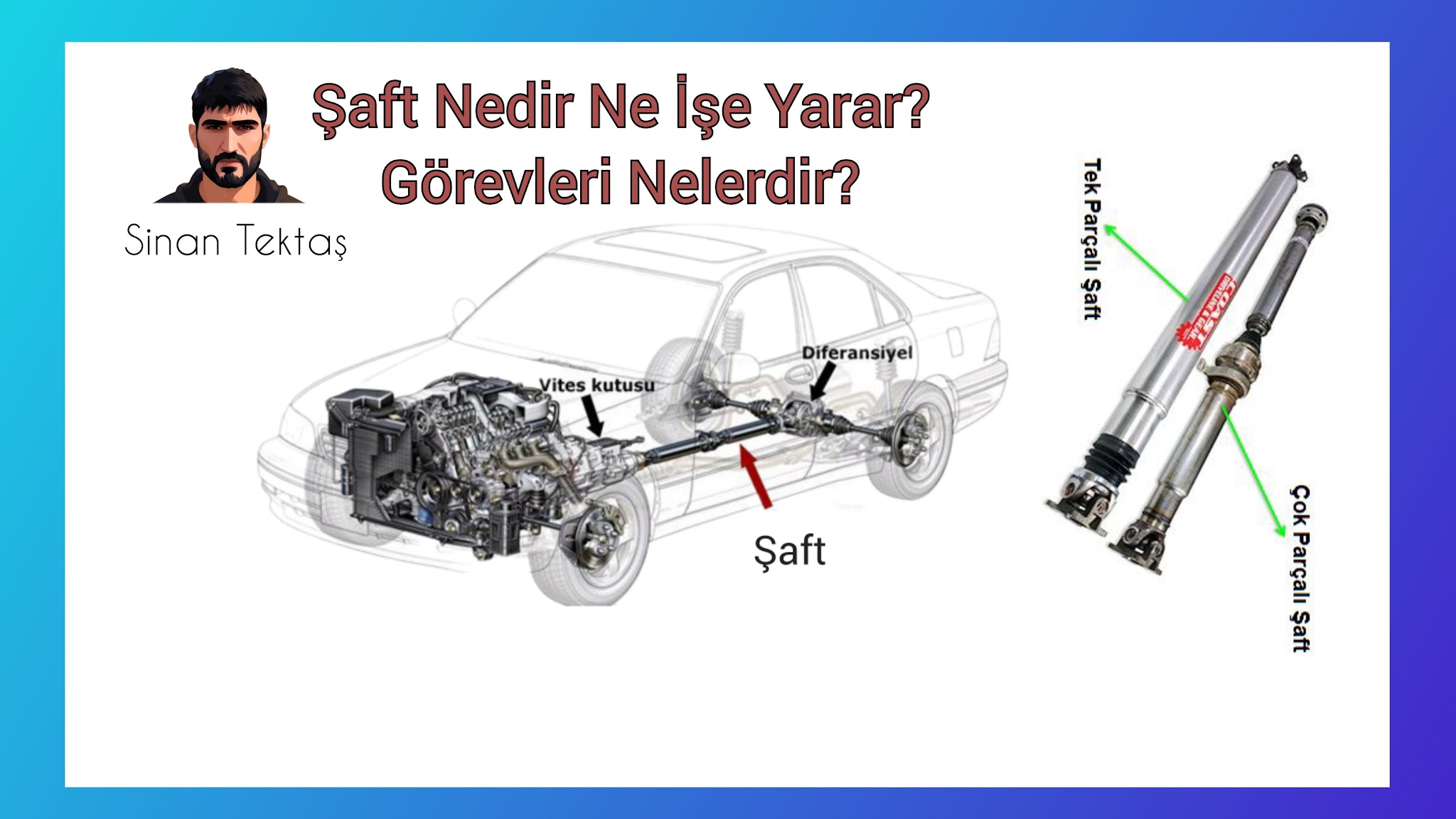 Şaft (Kardan Mili) Nedir?