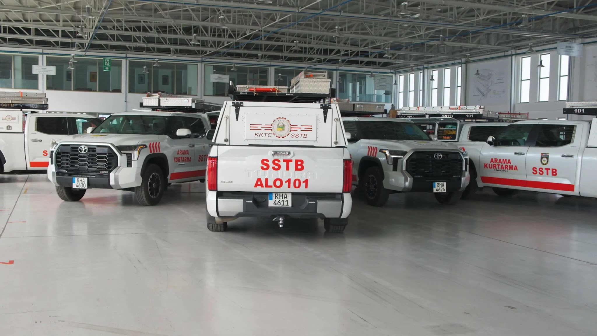 GÜNSEL Engineering Solutions, Toyota Tundra’ları Arama-Kurtarma Araçlarına Çevirdi