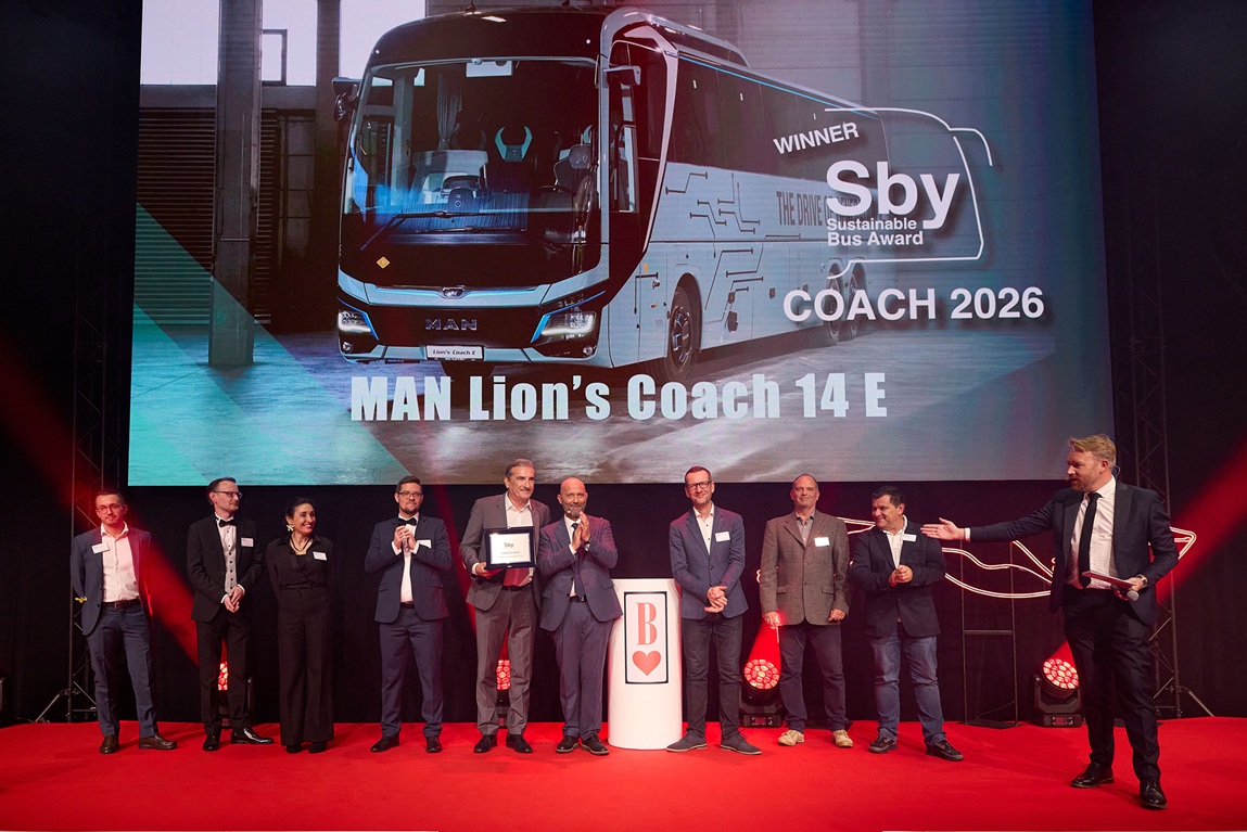 2026 Yılının Sürdürülebilir Otobüsü;  MAN Lion’s Coach 14 E