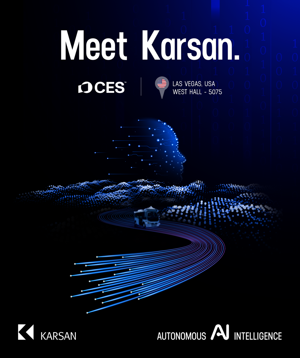 Karsan AI, Las Vegas’taki CES 2026’da   Dünyaya Tanıtılacak!